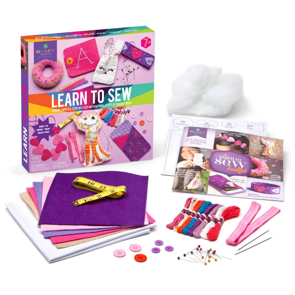 find the craft tastic learn to sew kit at michaels